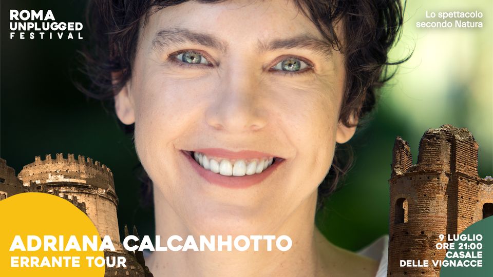 Roma Unplugged Festival - Adriana Calcanhotto - Errante Tour